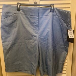 Attyre Women's Light Blue Bermuda Shorts